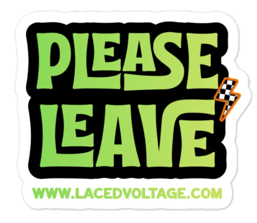 please leave sticker ⚡️