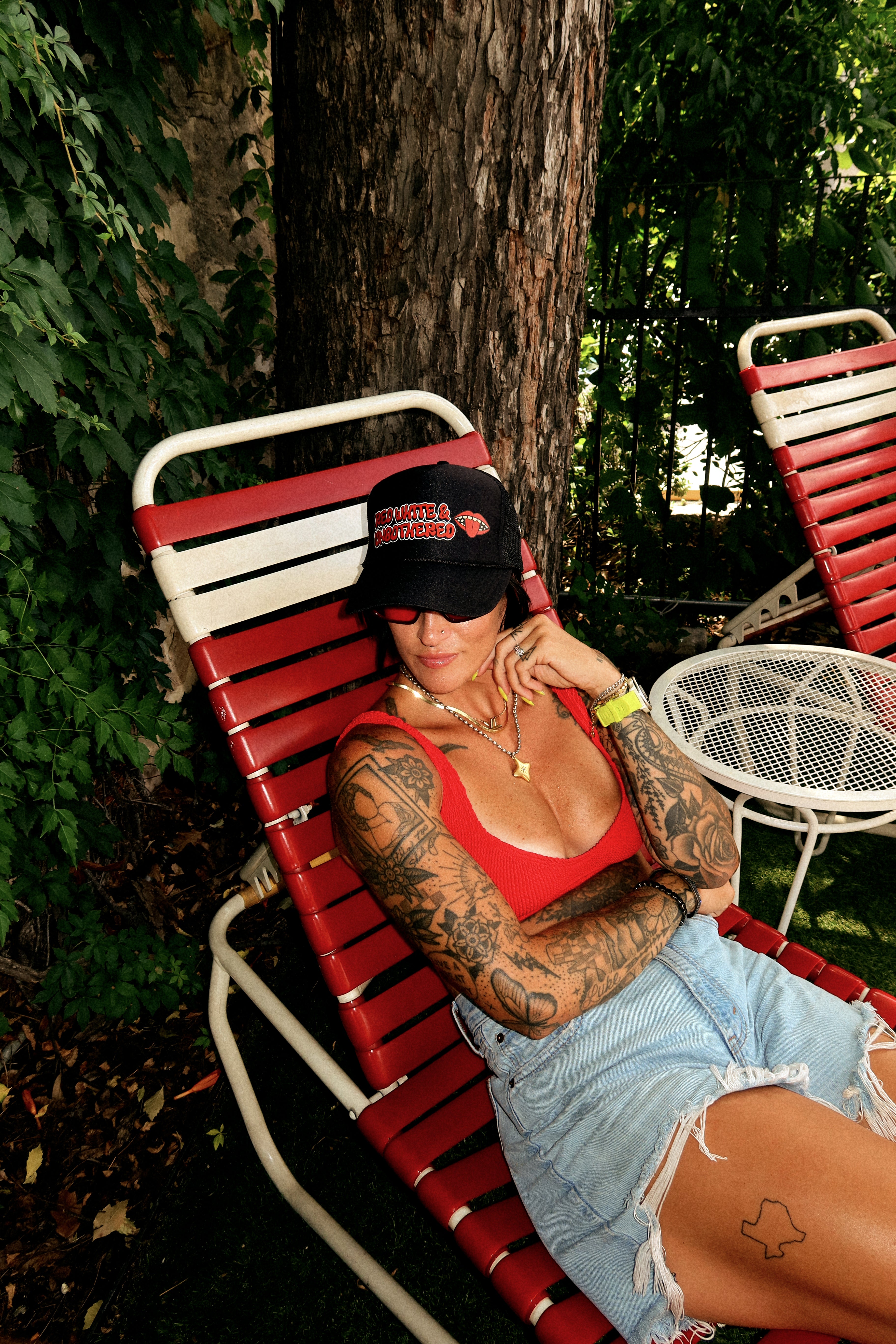 RED, WHITE & UNBOTHERED ⚡️